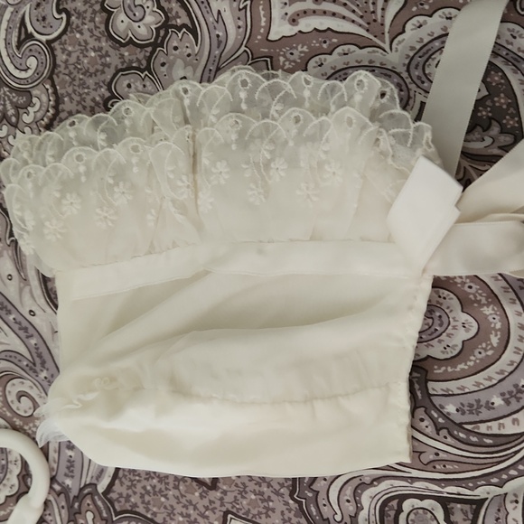 Vintage 1954 Baby Girl Christening Dress Set Outfit with Dress, Slip, Hat & Coat - Picture 4 of 9